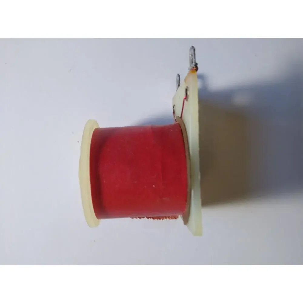 A-15259 Pinball Coil Replacement Part Red Wire Wound Plastic Base